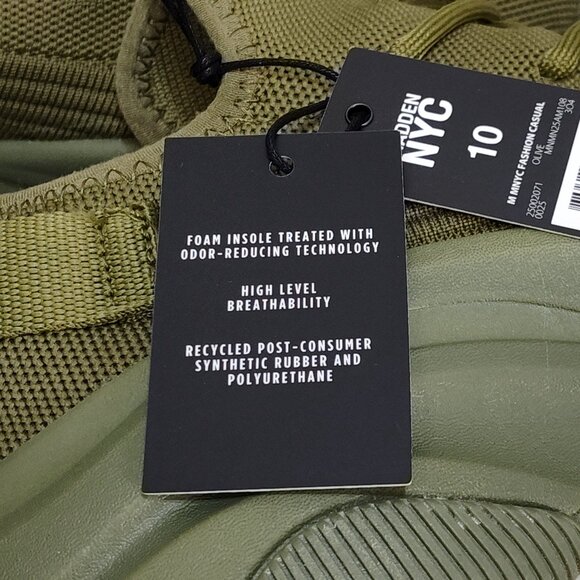 Madden NYC Fashion Casual Sneakers Mens 10 Comfort Foam Insole Odor-Reducing NIB - Picture 11 of 11